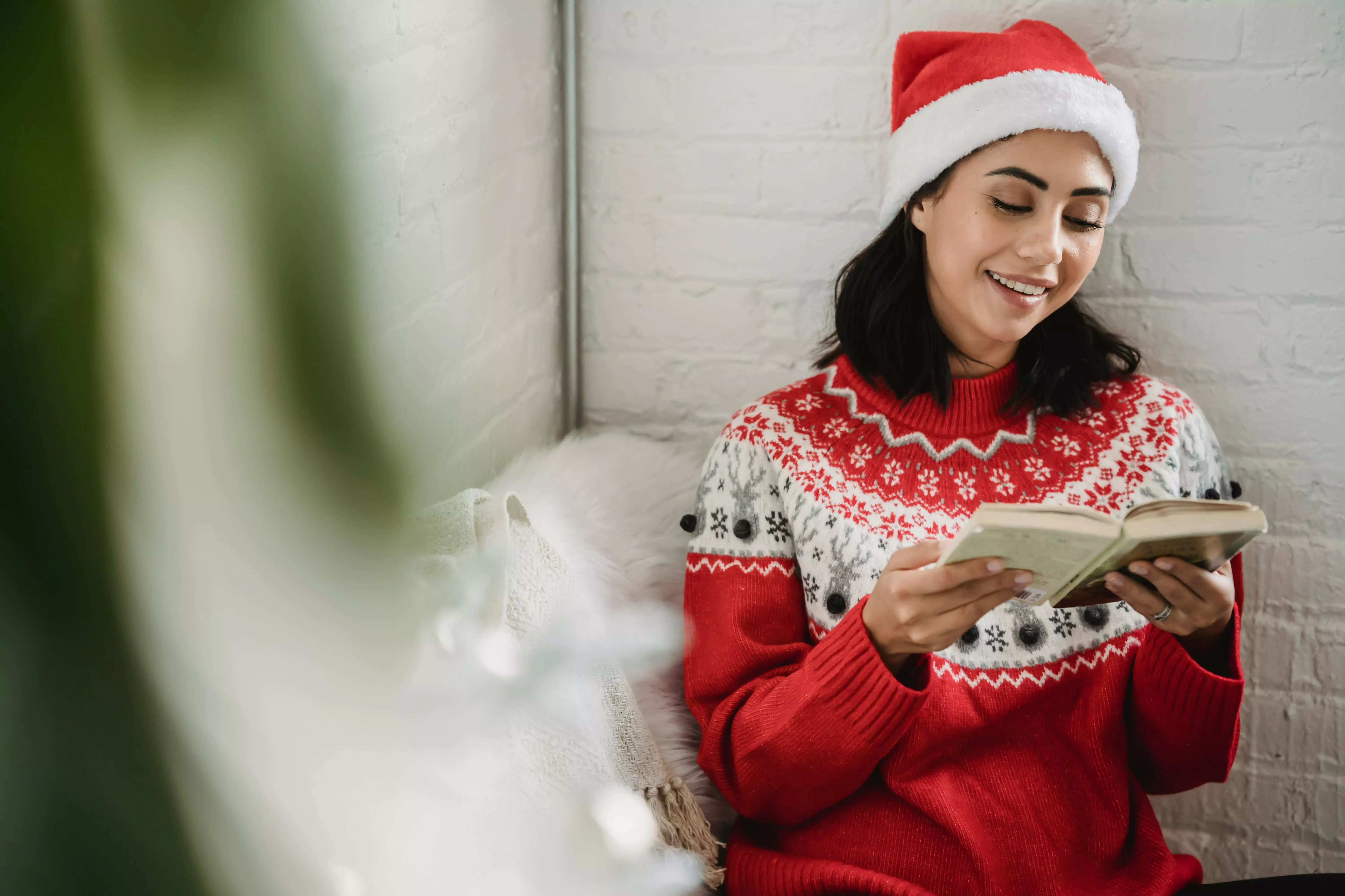 Bonnet et pull de Noël